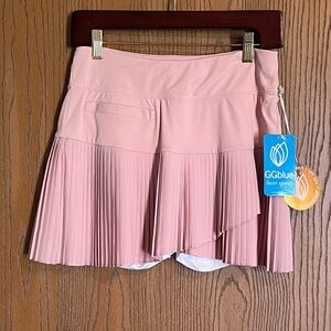 NWT GG Blue Trinity Skort - Heart/Light Pink - Size XS